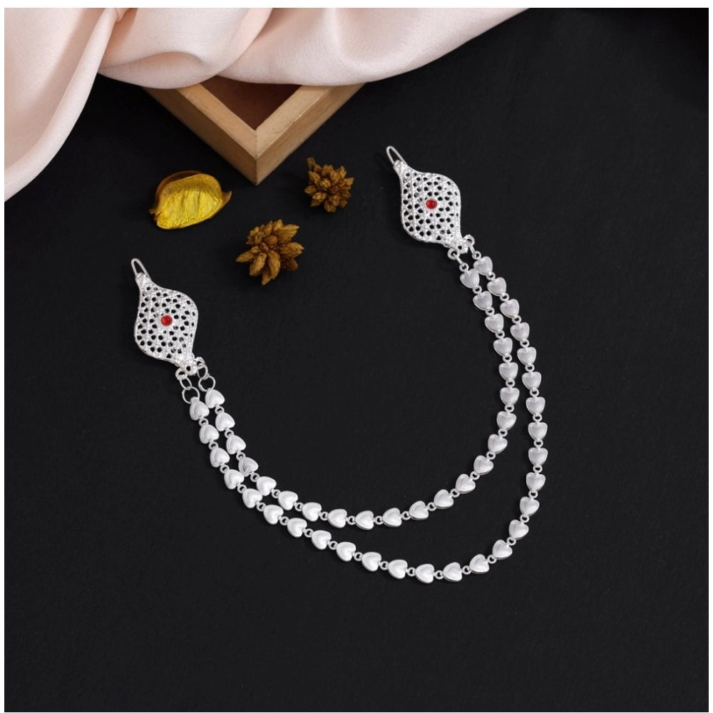 Women's Silver Color Hair Pin / Juda Pin