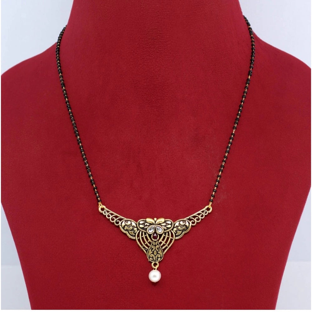 Women's Assorted Color 5 Piece Of Mangalsutra Combo