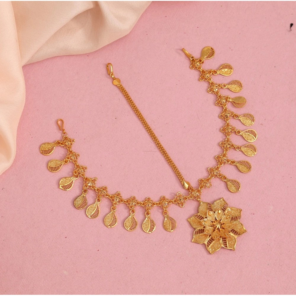 Women's Gold Color Matha Patti