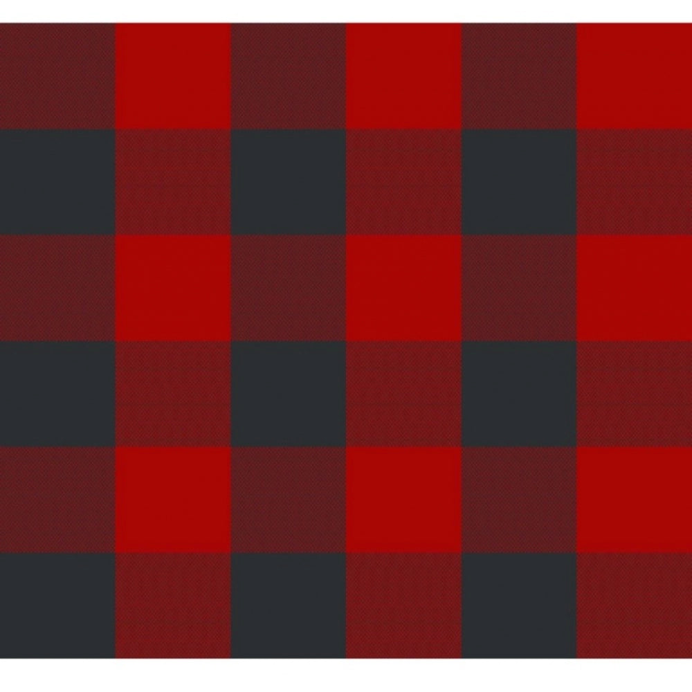 Checked Cotton Checks Table Cloth (Red & Black)