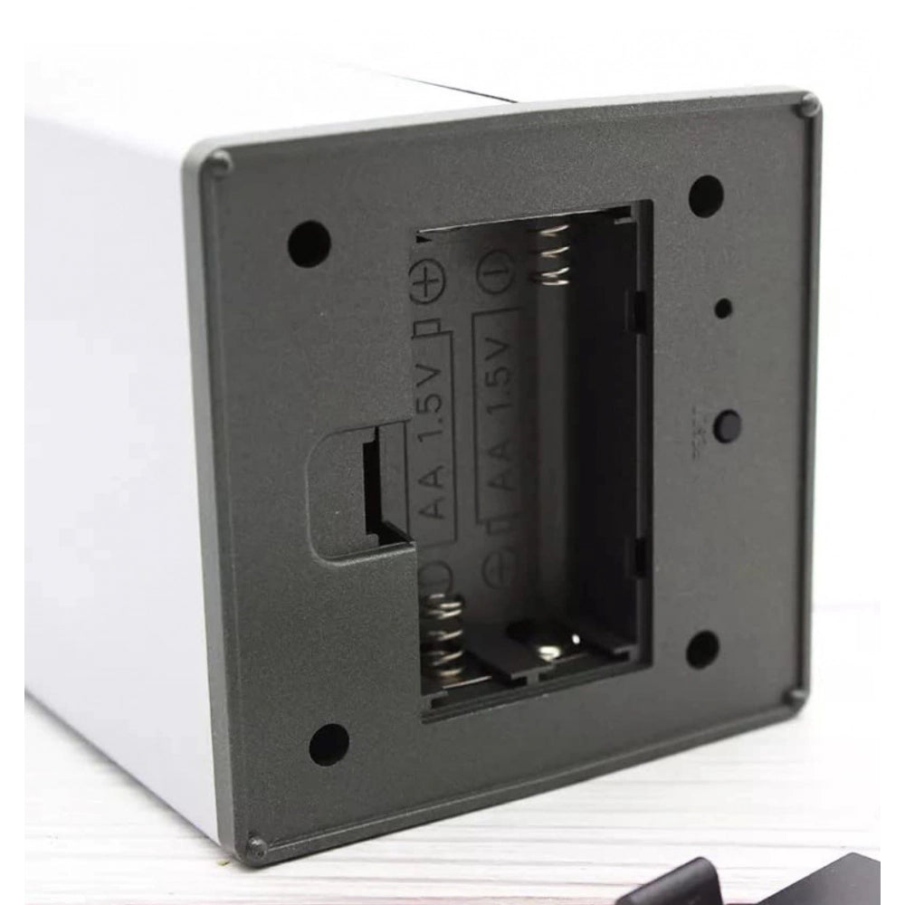 Plastic Pen Holder With LCD Display Digital Alarm Clock