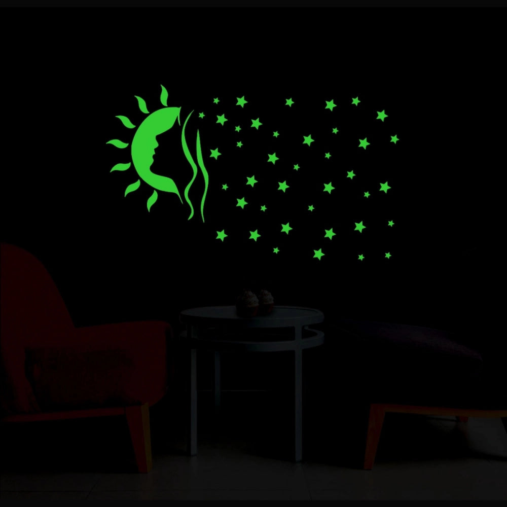 Green Decorative Radium Wall Sticker