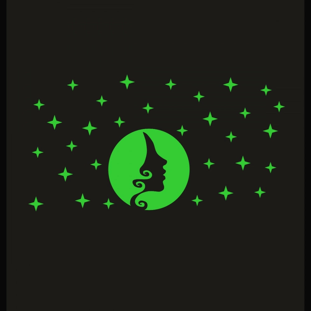 Green Radium Sticke Wall Sticker