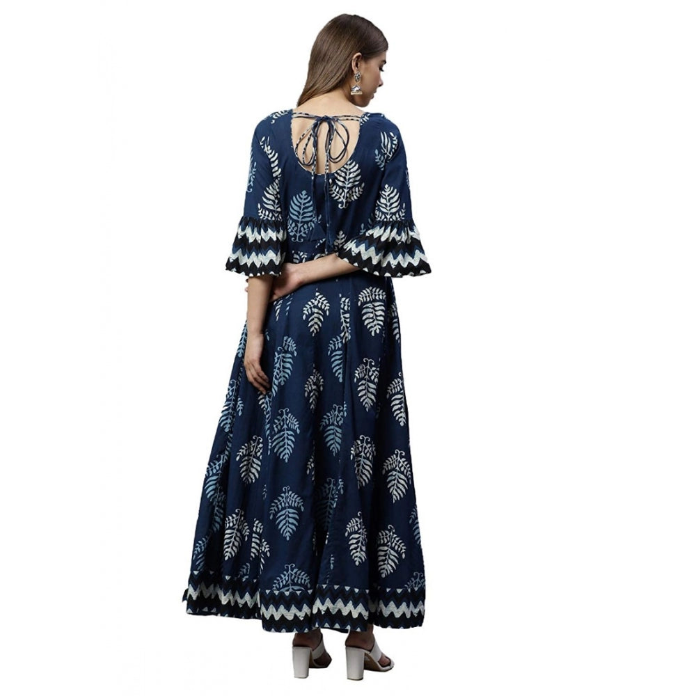 Generic Women's Cotton Printed Regular Kurti