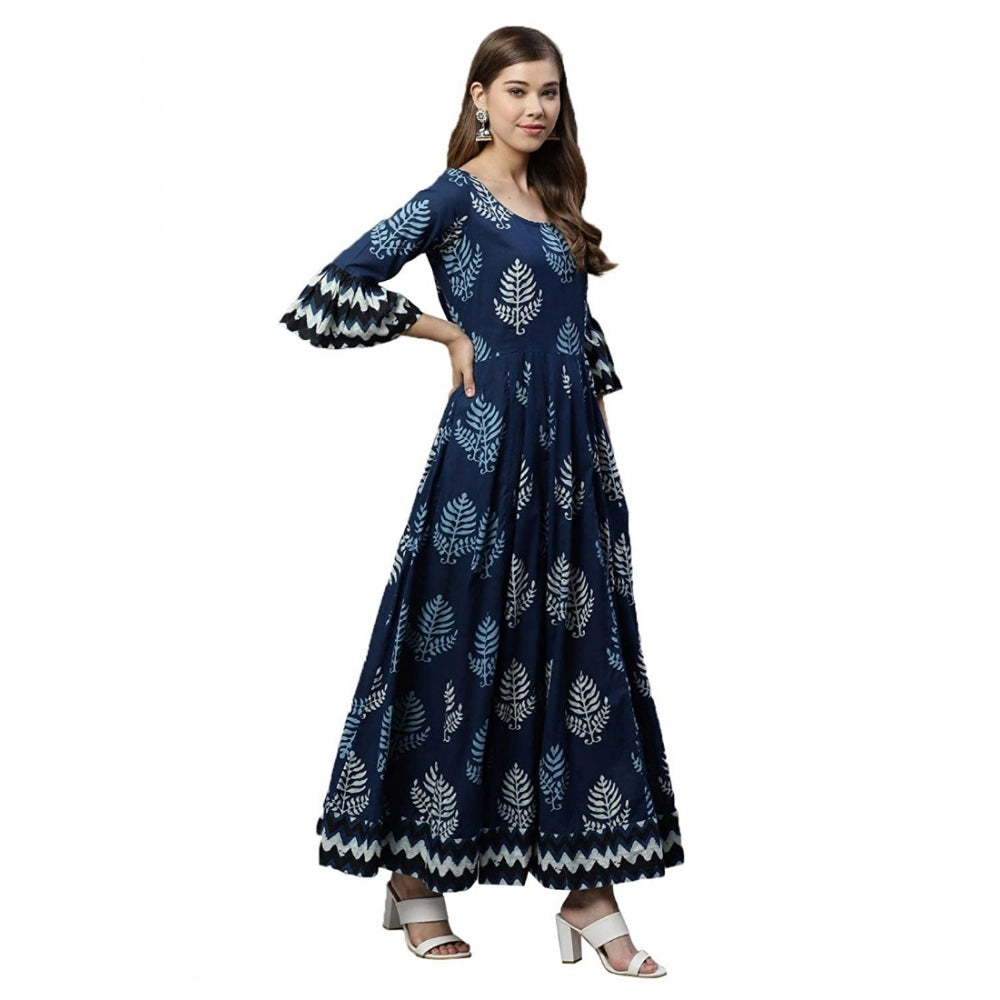 Generic Women's Cotton Printed Regular Kurti