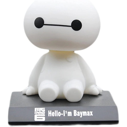 Shaking Head Toy Creative Car Interior Dashboard (White)