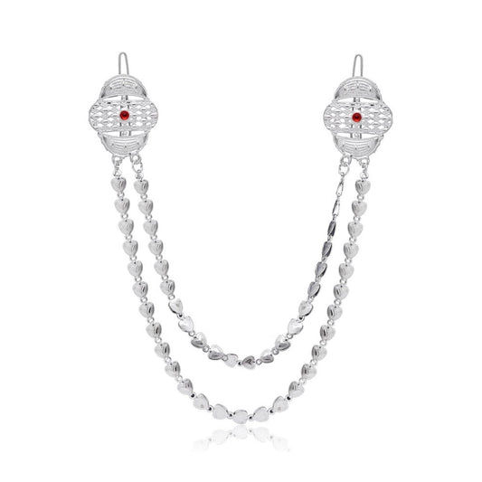 Women's Silver Color Hair Pin / Juda Pin