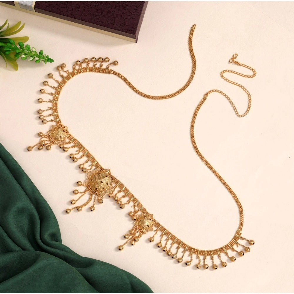 Women's Gold Plated Kamarband Waist Belt For Women//Girls Adjustable Chain