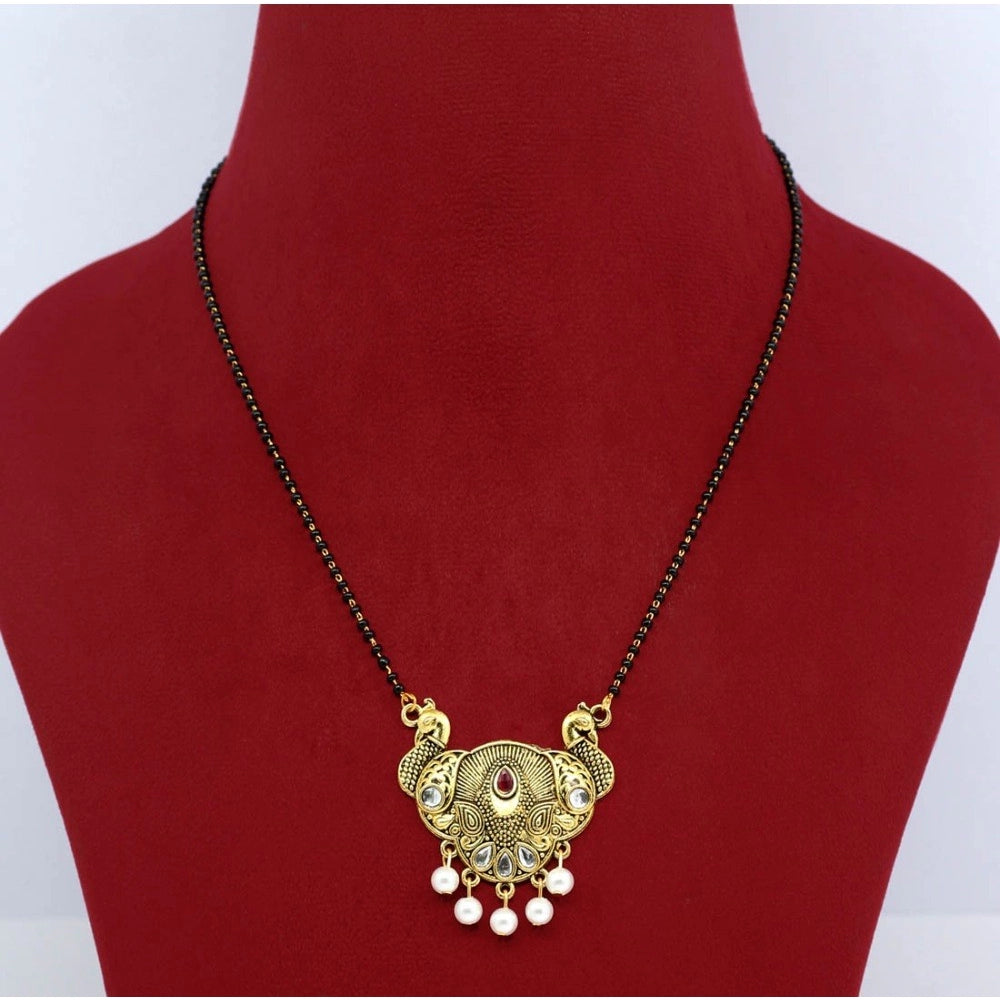 Women's Assorted Color 5 Piece Of Mangalsutra Combo