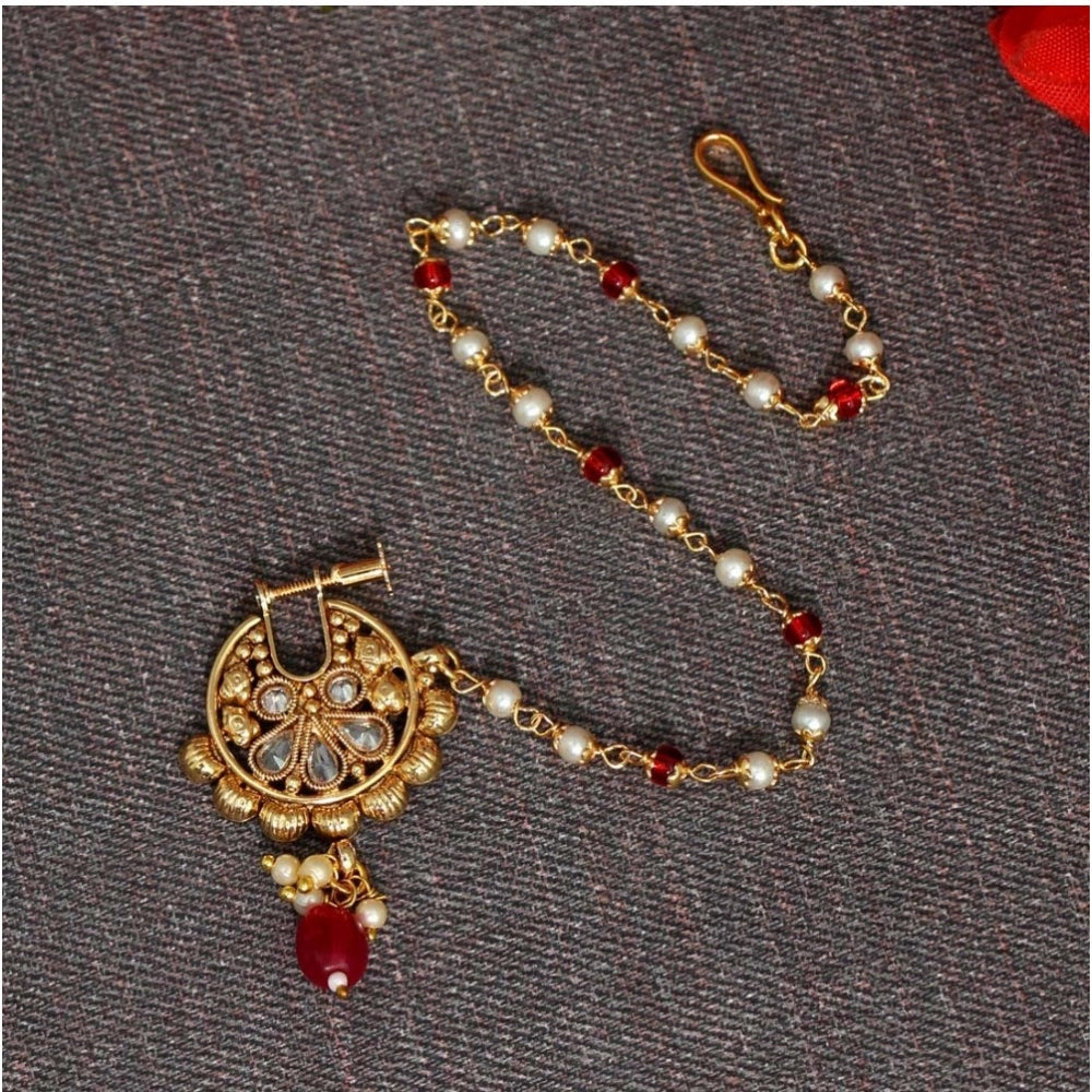 Women's Rani Color Nose Nath