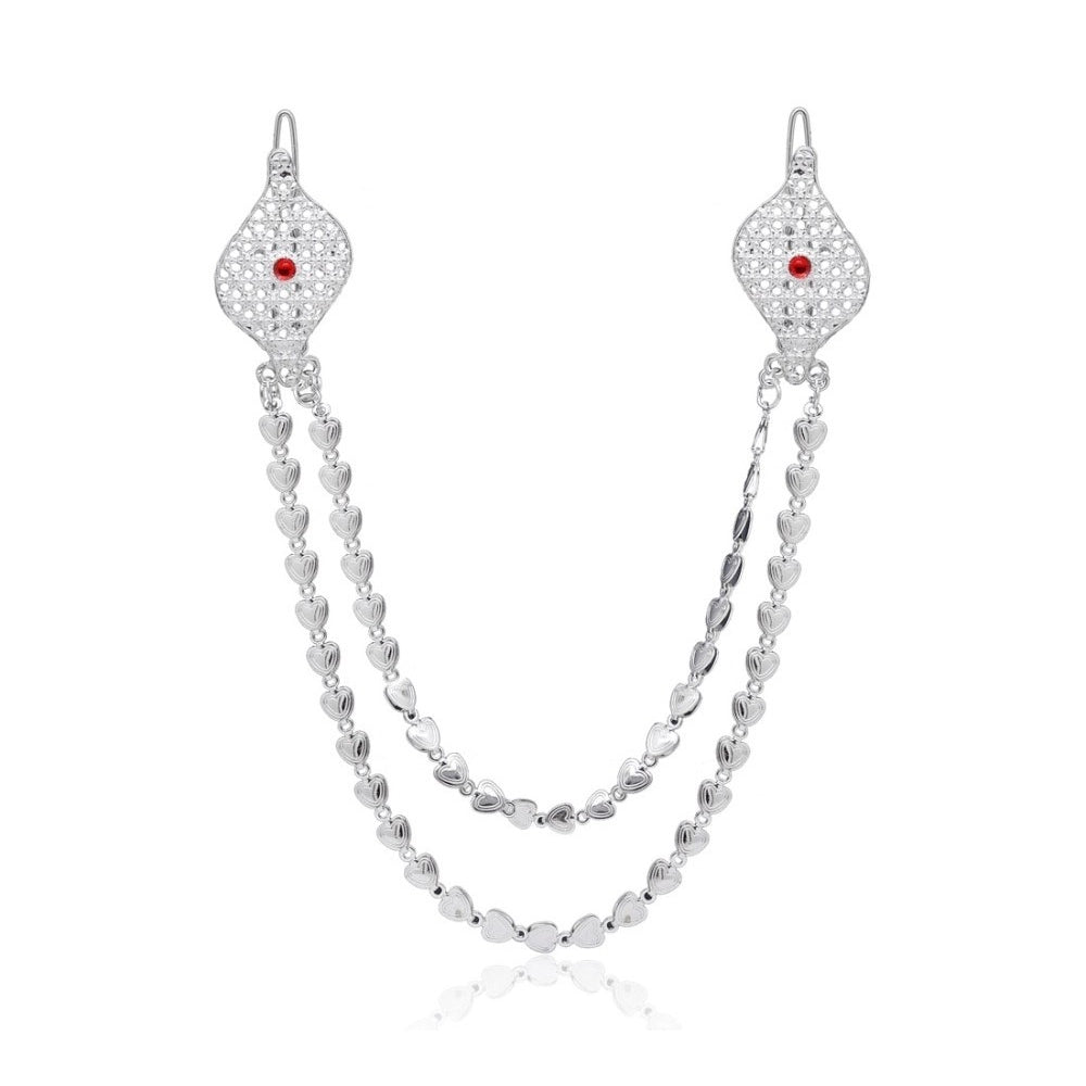 Women's Silver Color Hair Pin / Juda Pin