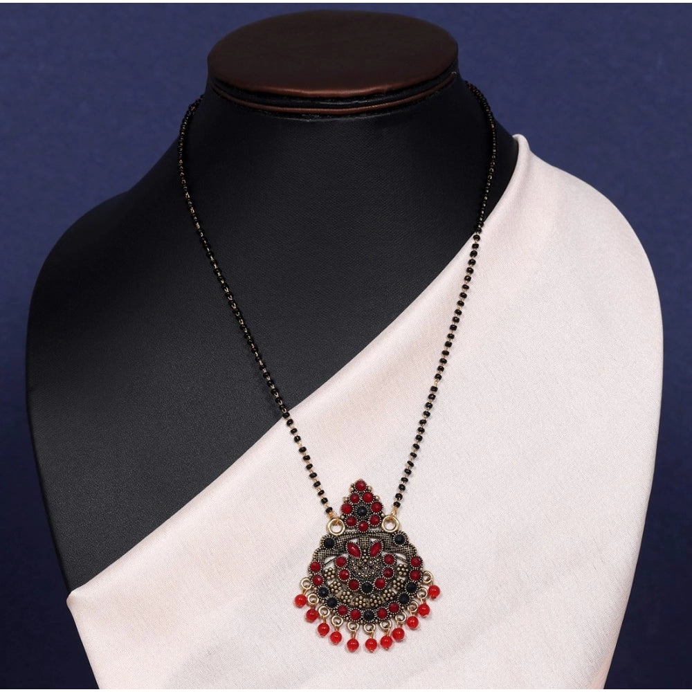 Women's Red Color Mangalsutra