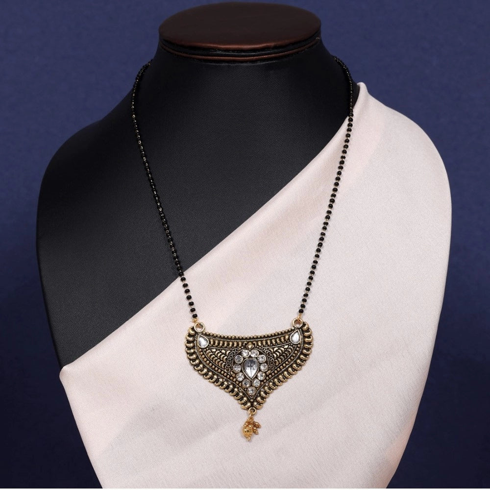 Women's White Color Mangalsutra