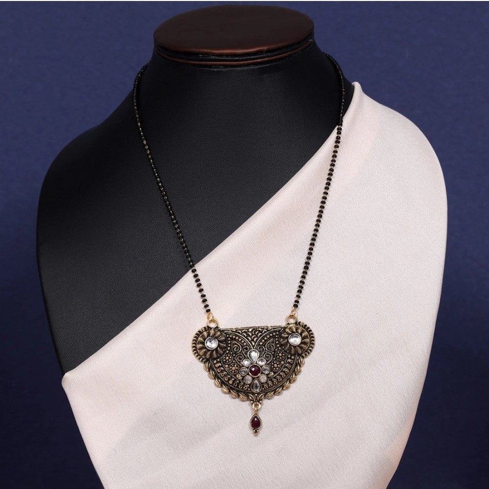 Women's White Color Mangalsutra
