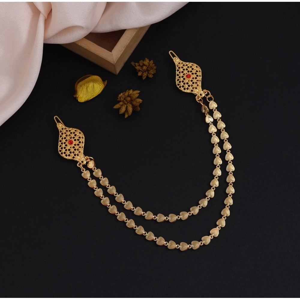 Women's Gold Color Gold Plated Hair Pin / Juda Pin