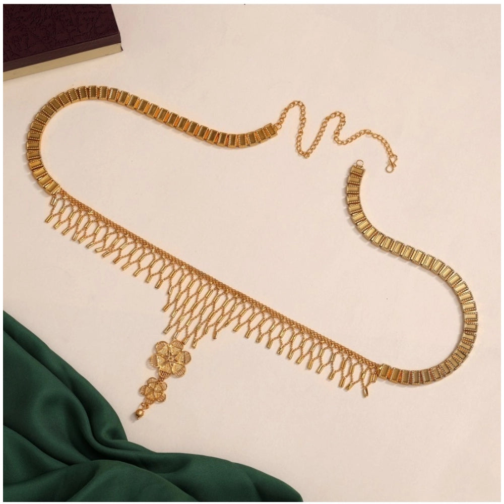 Women's Gold Plated Kamarband Waist Belt For Women//Girls Adjustable Chain