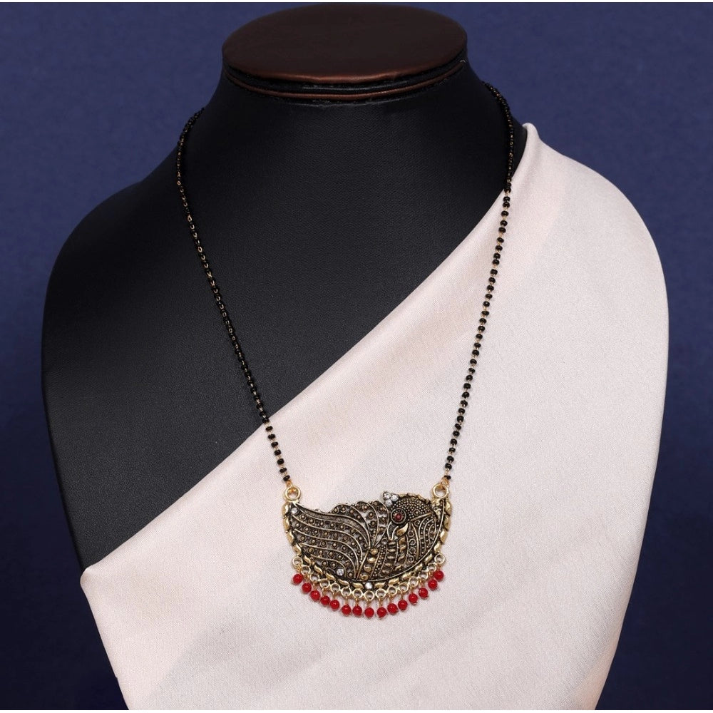 Women's Red Color Mangalsutra
