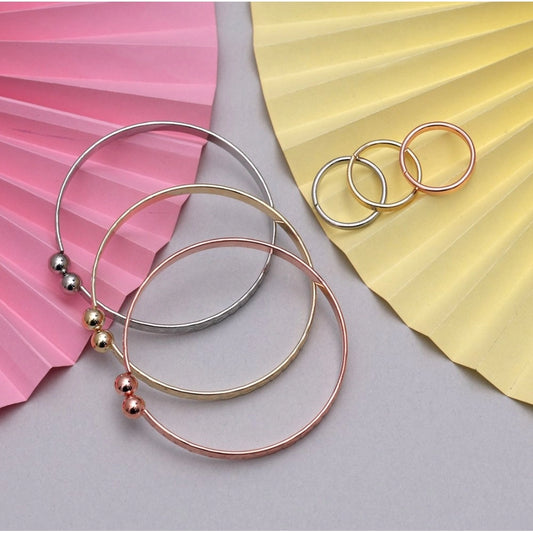 Women's Multi Color 3 Pieces Adjustable Bracelets &amp; Rings