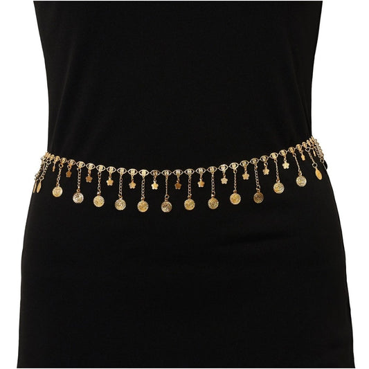 Women's Gold Plated Kamarband Waist Belt For Women//Girls Adjustable Chain
