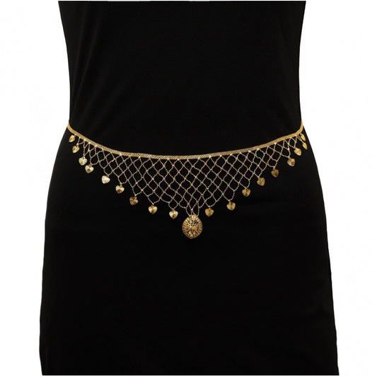 Women's Gold Plated Kamarband Waist Belt For Women//Girls Adjustable Chain