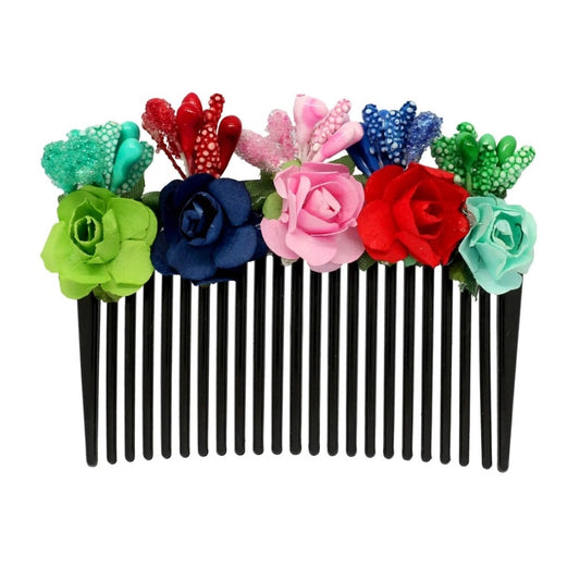 Women's Multi Color Hair Comb Pin