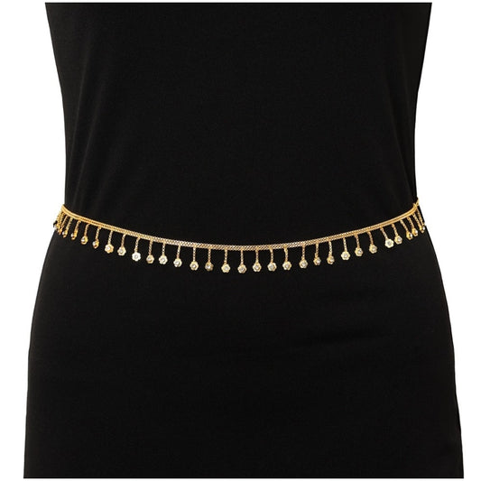 Women's Gold Plated Kamarband Waist Belt For Women//Girls Adjustable Chain
