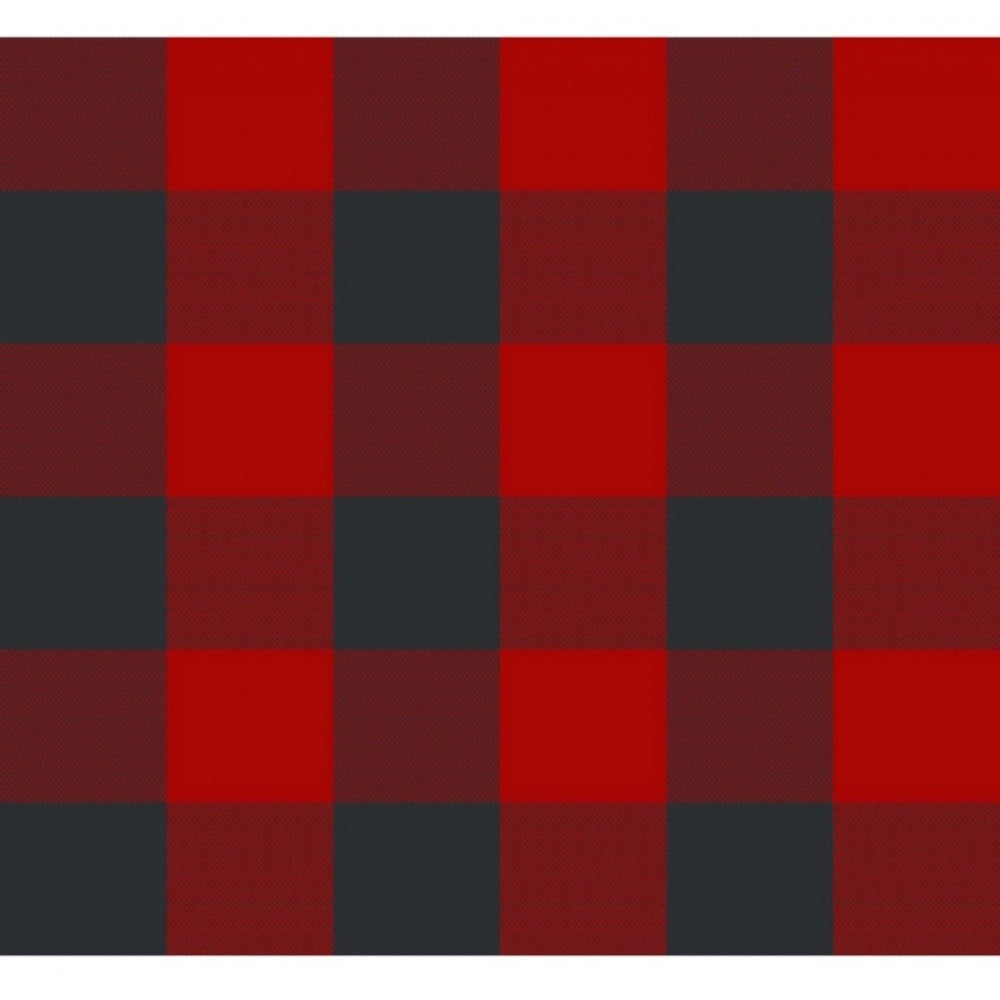 Generic Checked Cotton Checks Table Cloth (Red &amp; Black)