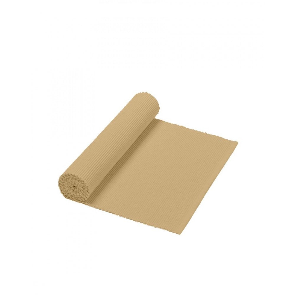 Generic Ribbed Cotton Table Runners (Beige)