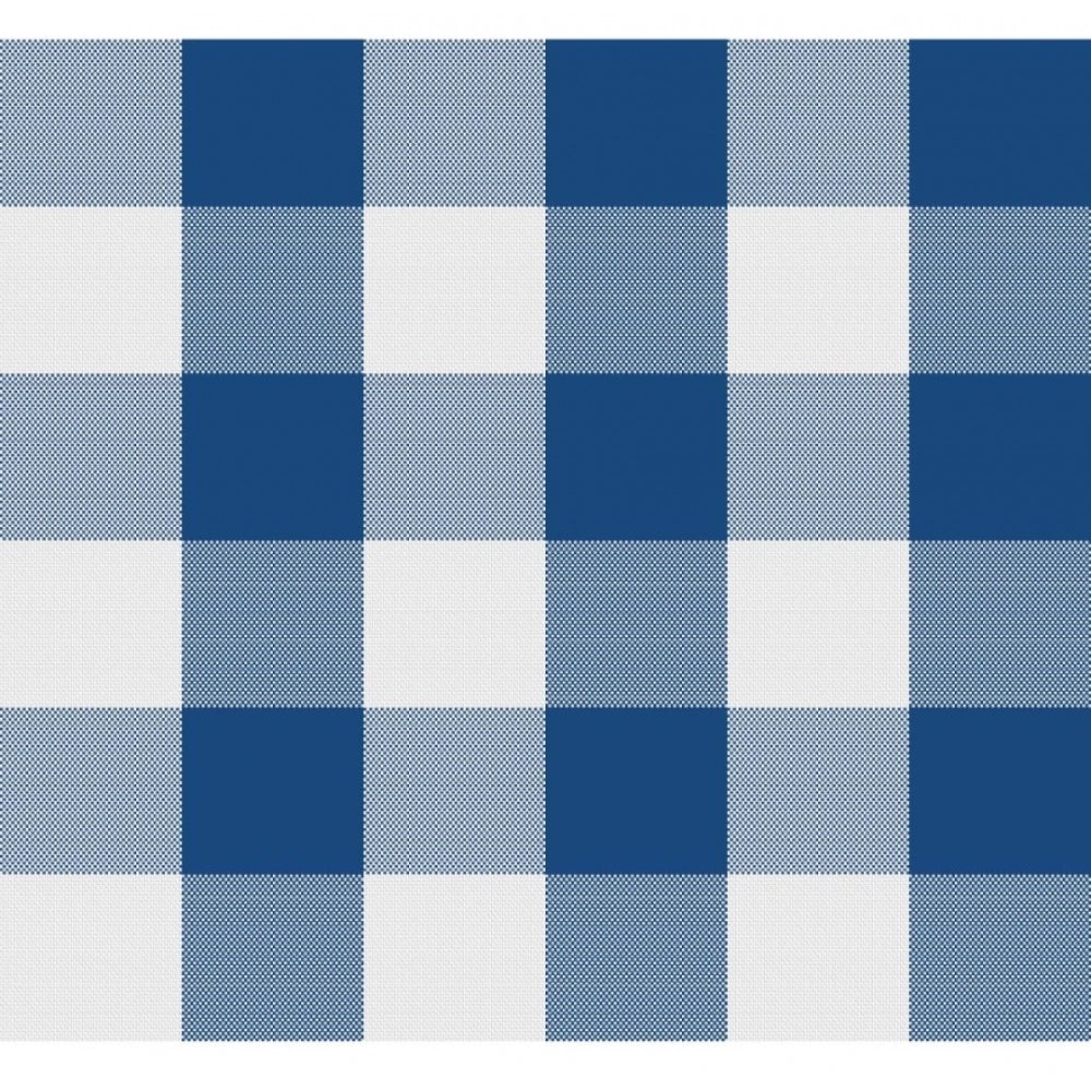 Generic Checked Cotton Place Mats Sets (Royal Blue)