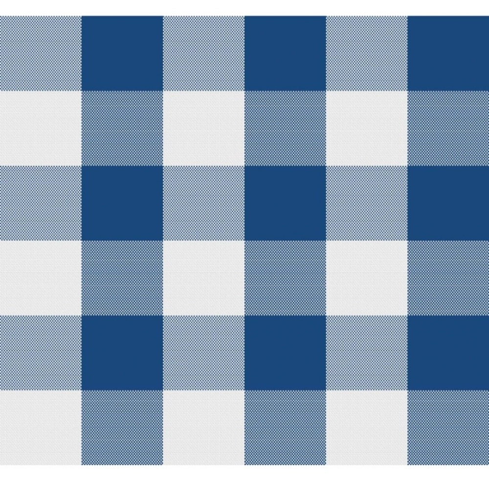 Generic Checked Cotton Checks Table Cloth (Royal Blue)