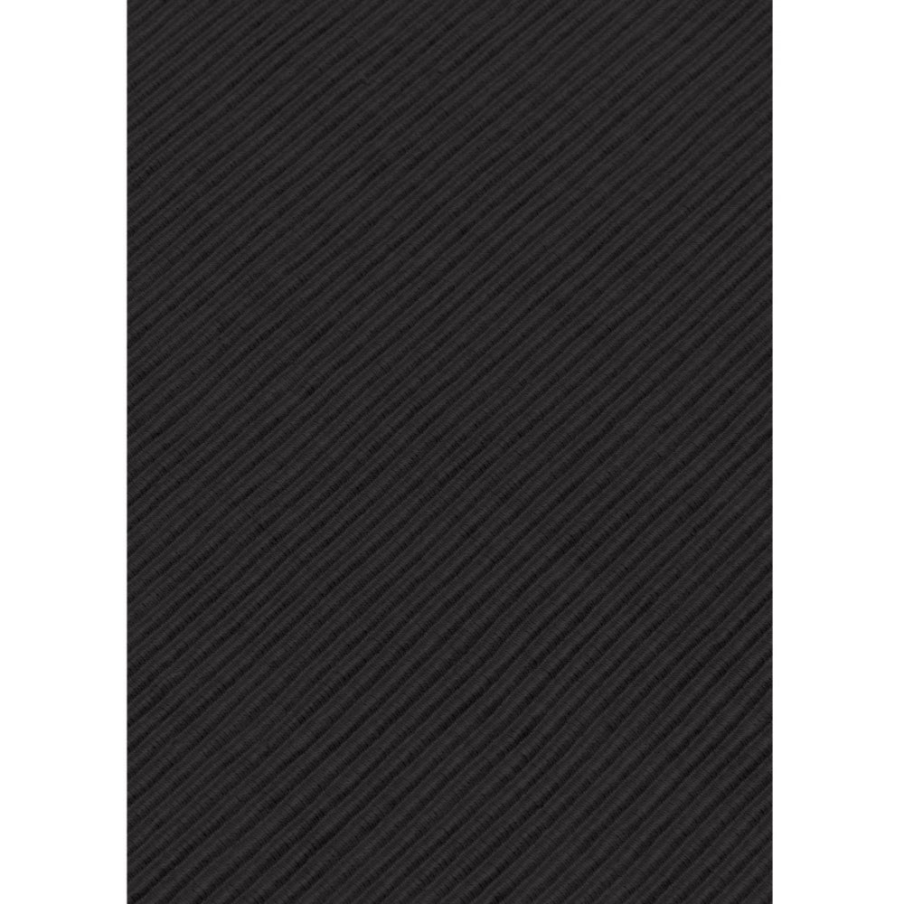 Generic Ribbed Cotton Table Runners (Black)