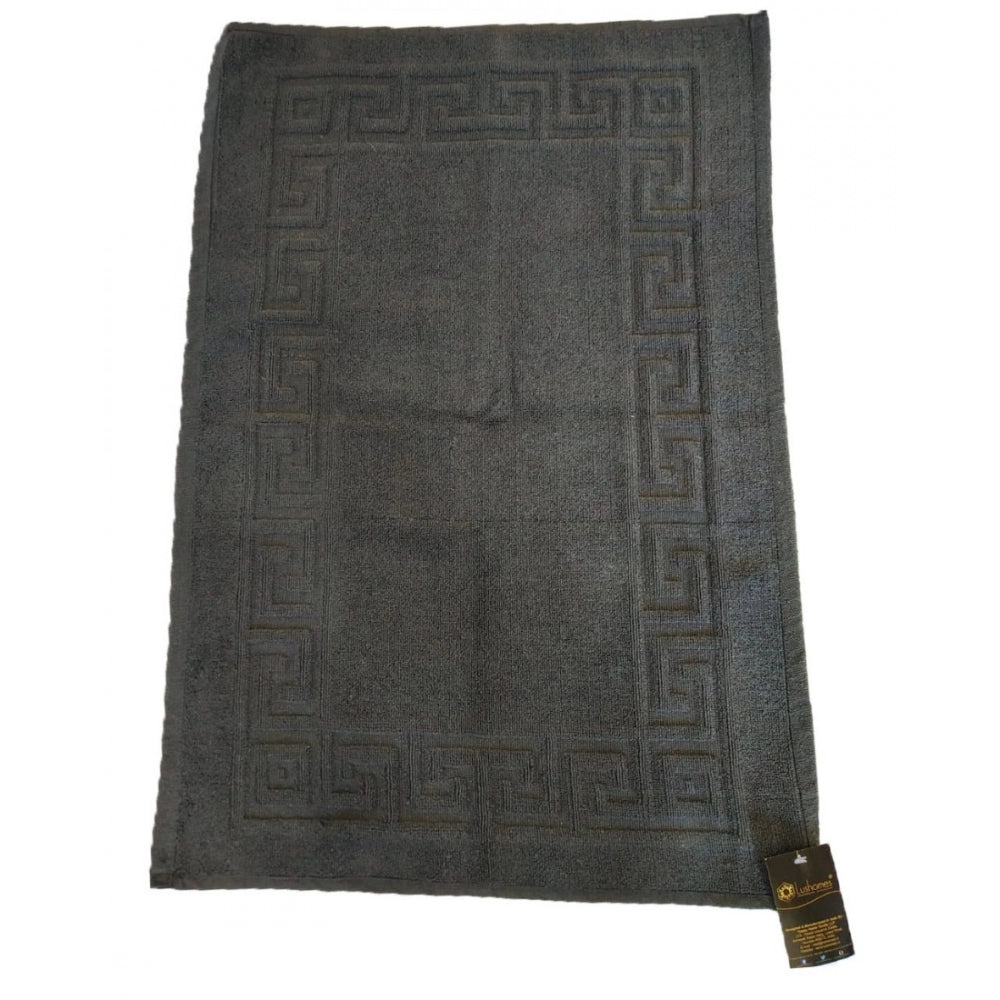 Generic Solid Cotton Hotel Bathmats (Grey)