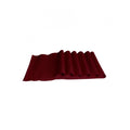 Generic Ribbed Cotton Place Mats Sets (Maroon)