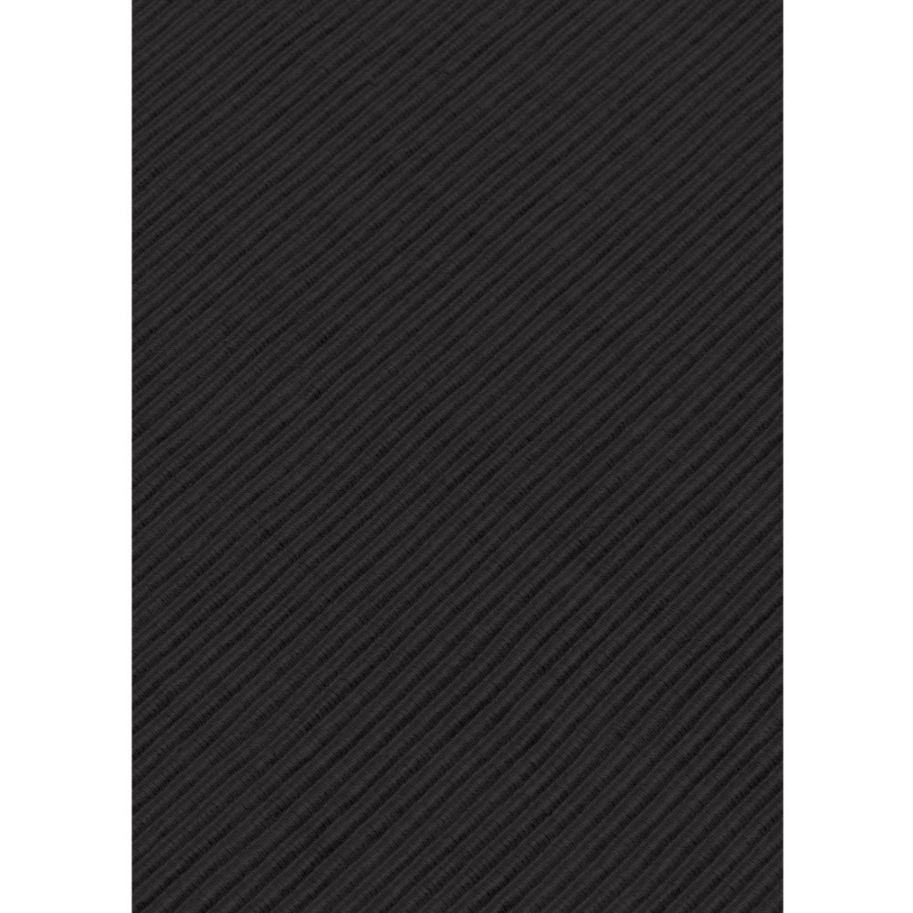 Generic Ribbed Cotton Place Mats Sets (Black)
