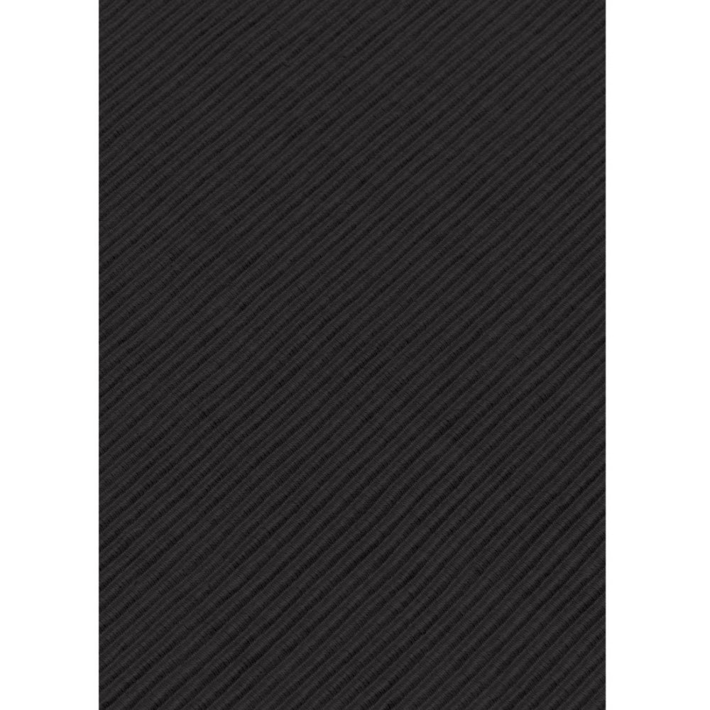 Generic Ribbed Cotton Place Mats Sets (Black)
