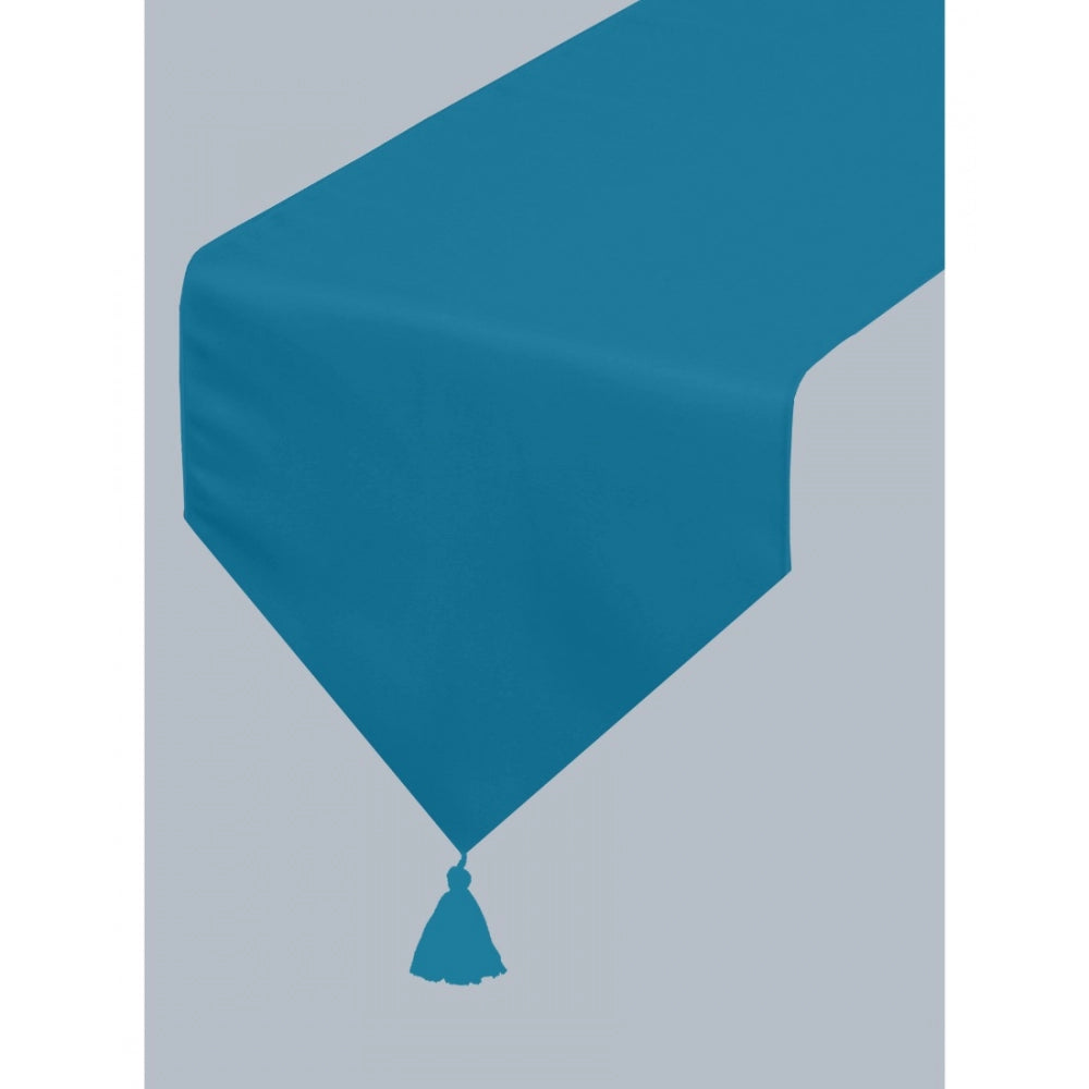 Solid Cotton Table Runners (Blue)