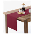 Generic Ribbed Cotton Table Runners (Maroon)
