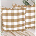 Generic Polyester Solid Chairpads (Beige, Size: 16x16 In)