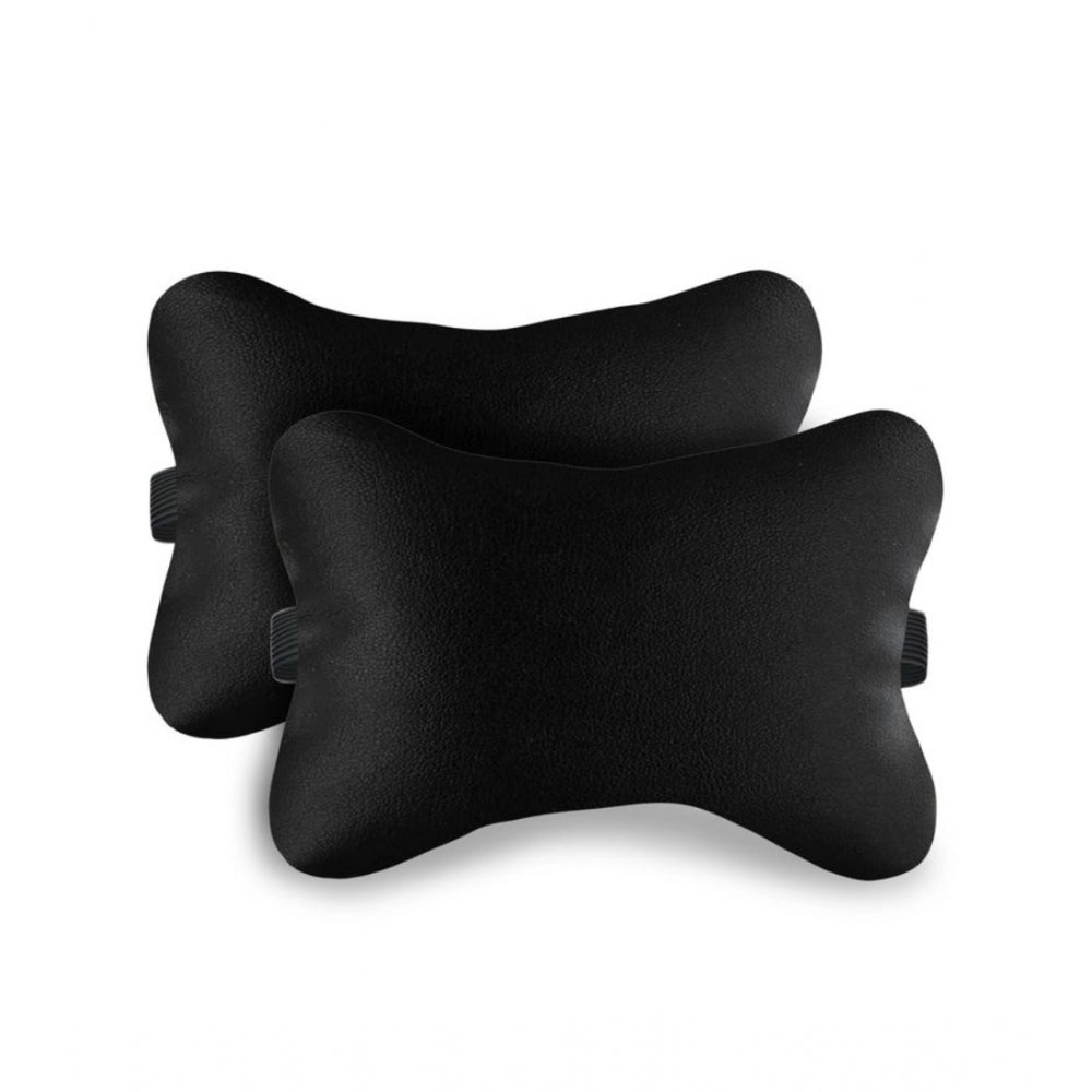 Generic Polyester Solid Bathmats Sets (Black, Size: 15x24 In)