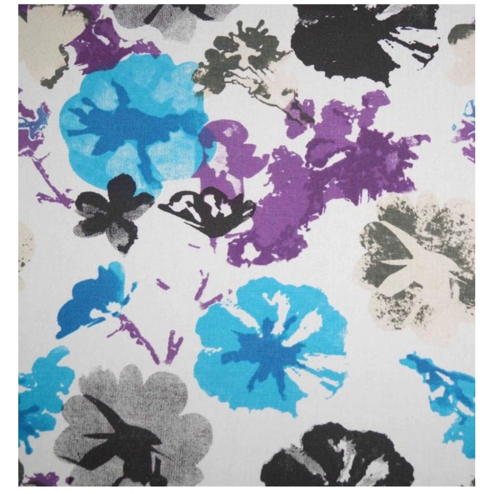 Cotton Printed Curtains (Multicolor, Size: 54x90 In)