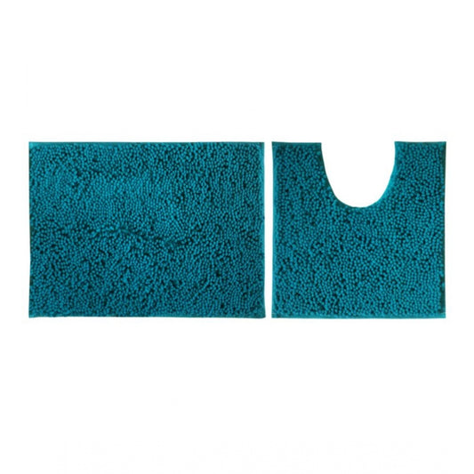 Polyester Knitted Bathmats Sets (Rama, Size: 20x30 In)