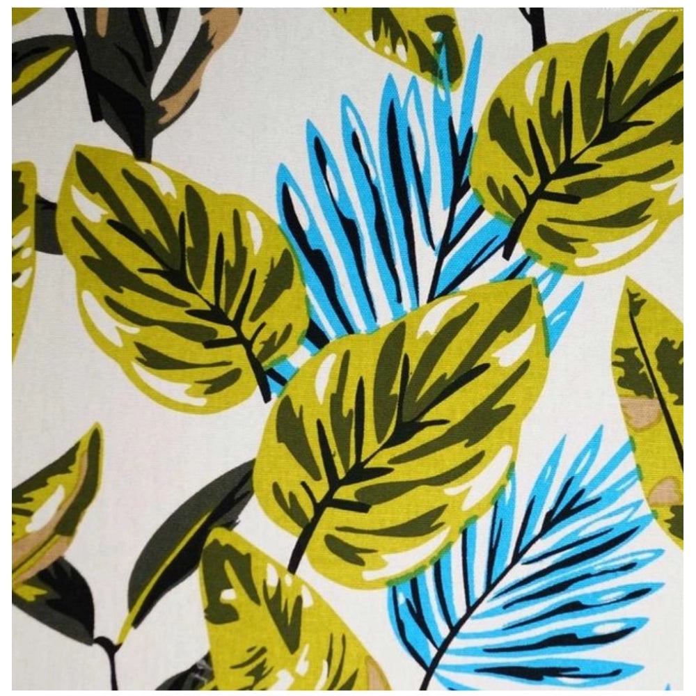 Cotton Printed Curtains (Multicolor, Size: 54x90 In)
