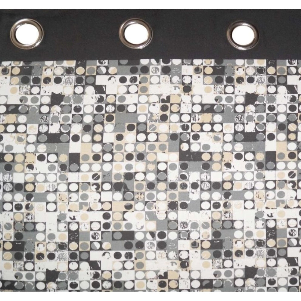 Generic Cotton Printed Curtains (Multicolor, Size: 54x90 In)