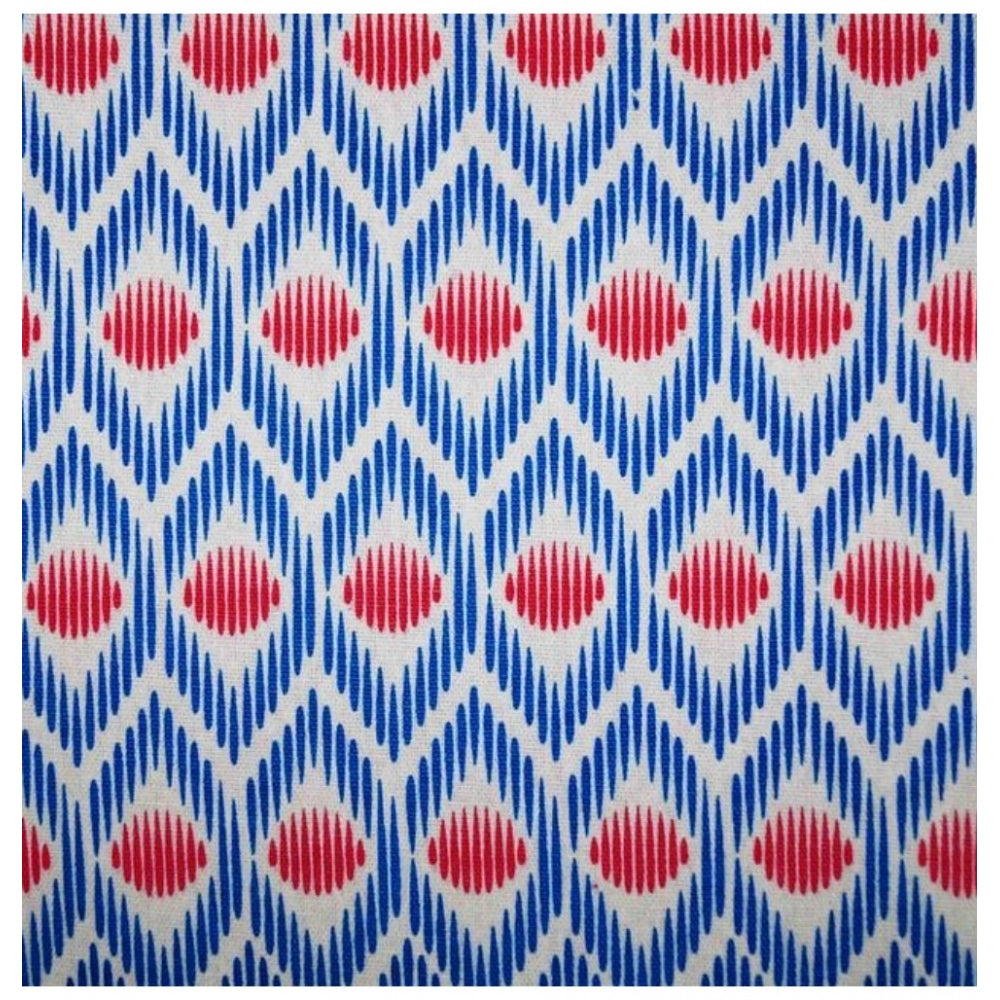 Generic Cotton Printed Curtains (Multicolor, Size: 54x90 In)