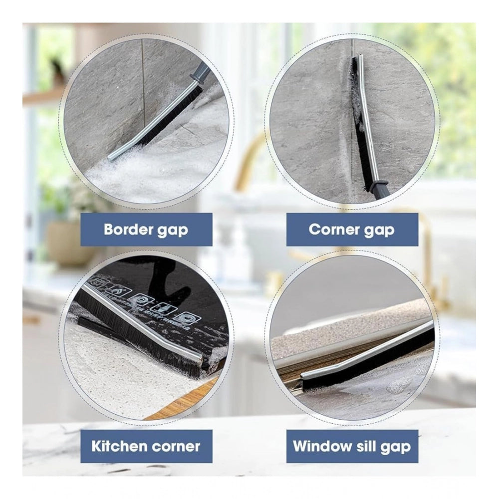Generic Plastic Mini Gap Cleaning Brush (Black)
