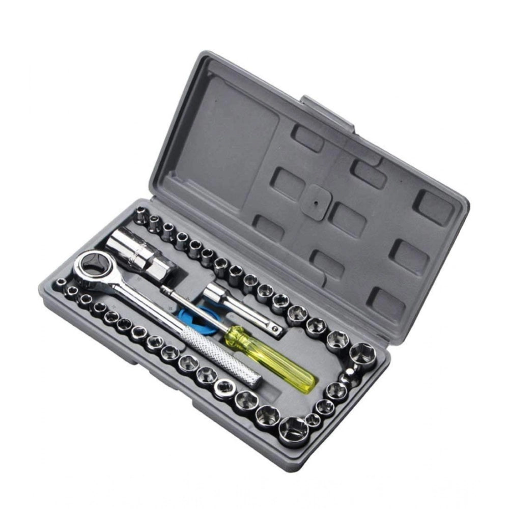 Generic Carbon Steel 40 Pcs Tool Kit Set for Automobile Repair