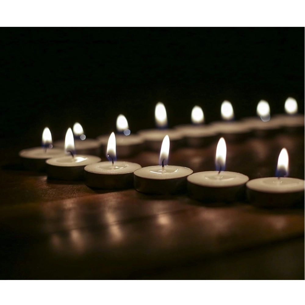 Generic Soya Wax Multi Purpose Tea Light Candle (10 Pieces)