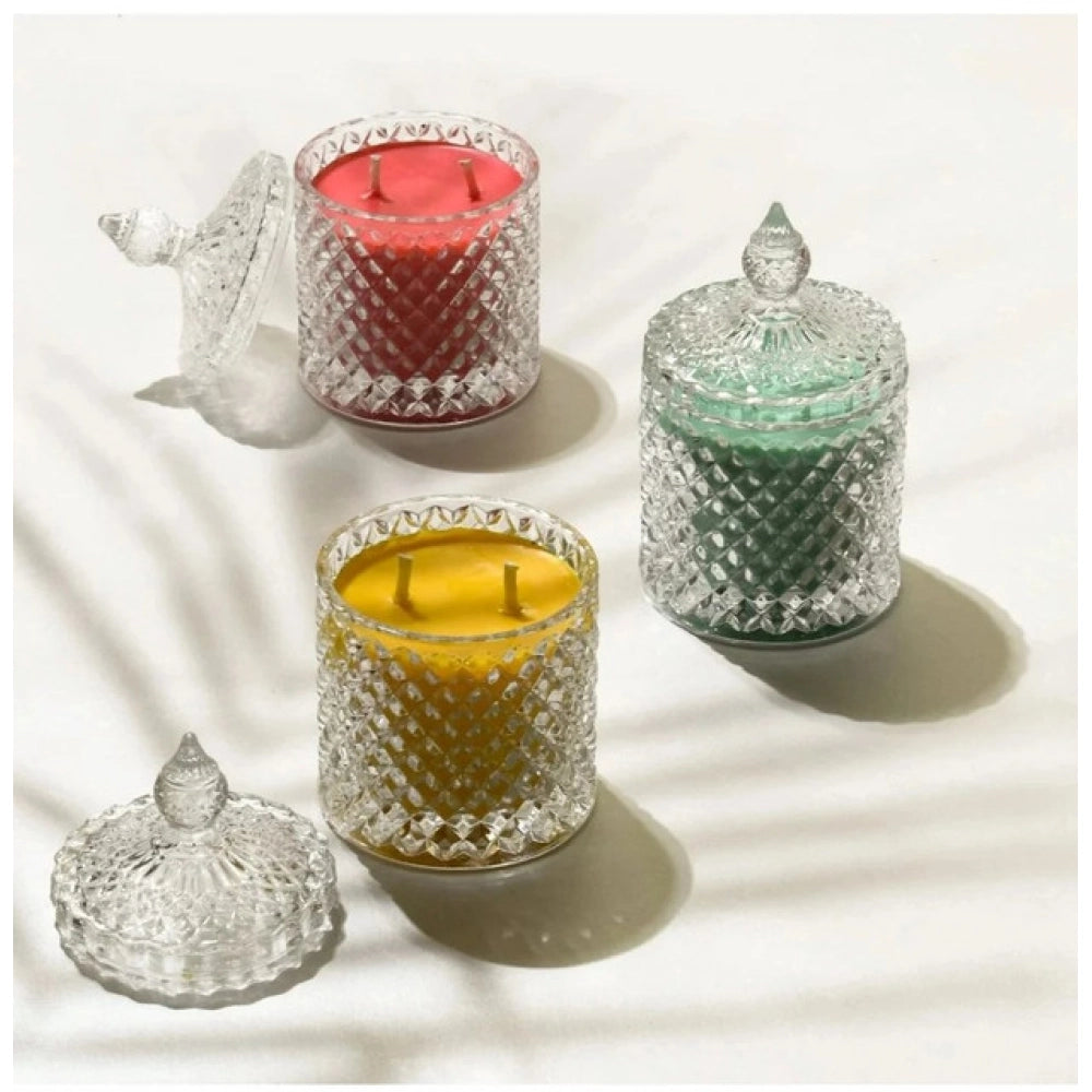 Generic Soya Wax, Glass Jar Candle (Single Piece)