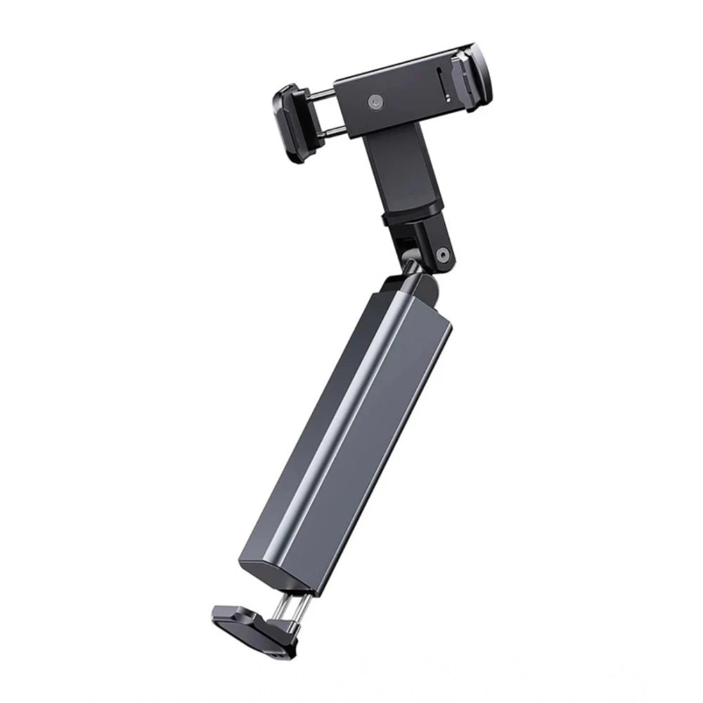 Plastic Solid Bluetooth Selfie Stick and Travel Tripod Stand (Silver-Black)
